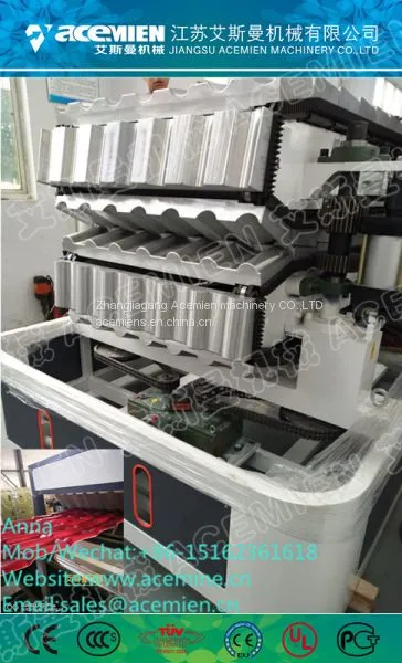 PVC Glazed/corrugated/wave Plastic Roofing Tile Making Machines photo-2