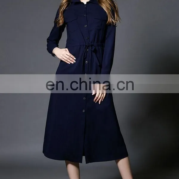 2016 New Design Fashion Shirt Dress From Chinese Manufacturer photo-2