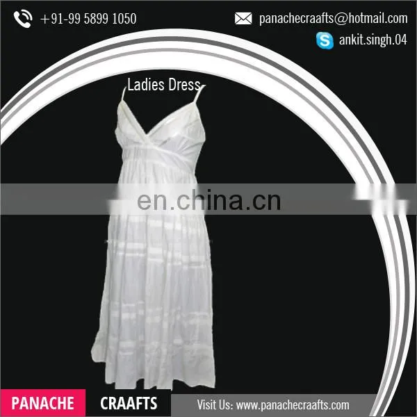 2017 Women Long One Piece White Dress photo-3