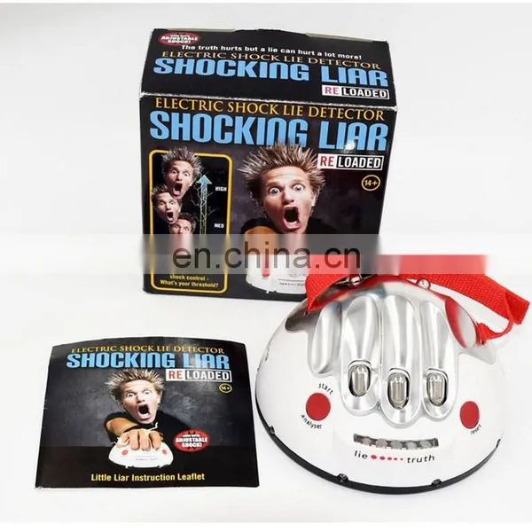 Polygraph Funny Adjustable Adult Polygraph Test Electric Shock Lie Detector Shocking Liar Truth or Dare Game Consoles photo-2