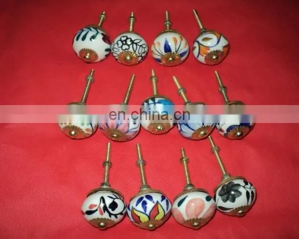 INDIAN CERAMIC HANDMADE DOOR KNOBS photo-2
