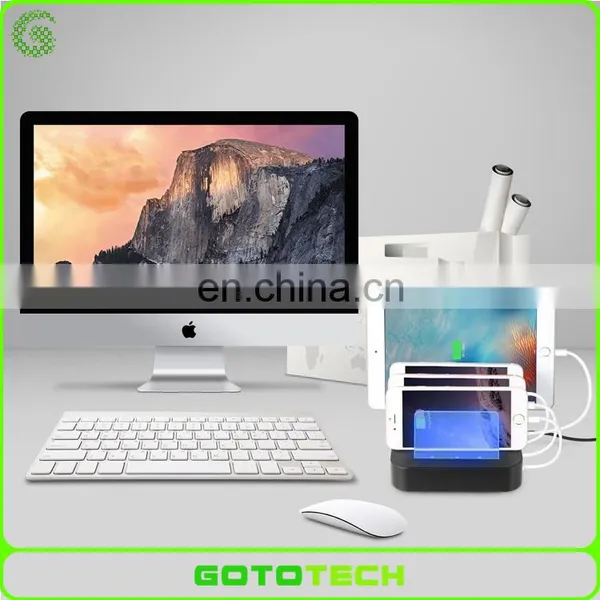 4 USB Charging Station for IPhone IPad High Speed Charger photo-4