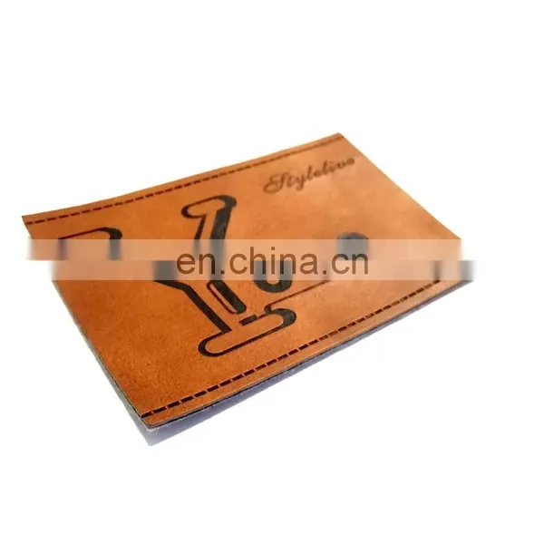 Leather Patches, Leather Labels With Customized Jeans Leather Patch Labels photo-4