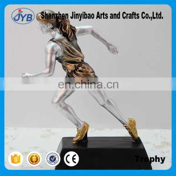 Cheap Price Resin Material Women Running Competition Trophy photo-2