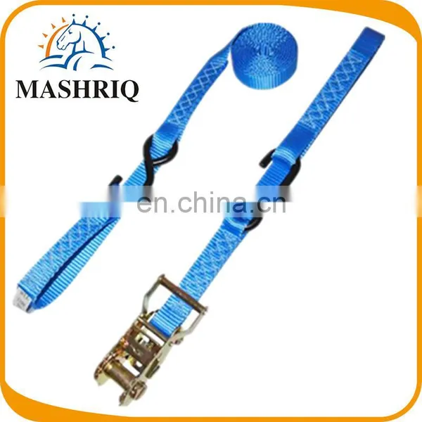 Heavy Duty Ratchet Tie Down Strap With s Hook