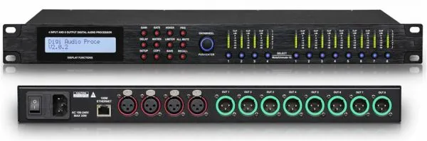 2x4、2x6、4x8 Professional Audio Processor Audio Sound Processor photo-3