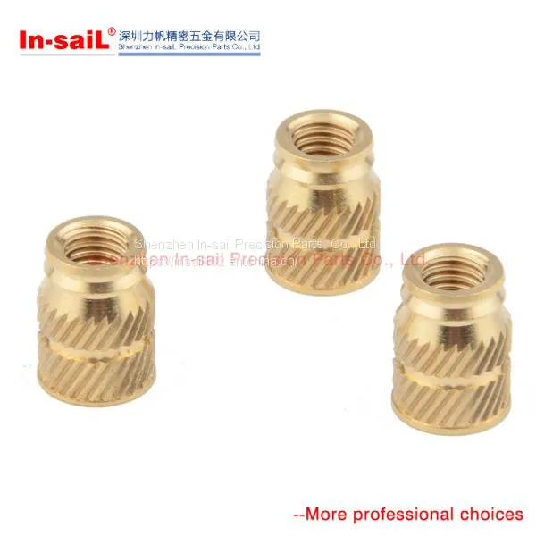 In-saiL Thread Inserts for Plastic,Ultrasonic Inserts,heat Staking Inserts photo-3
