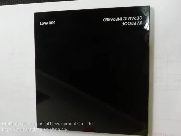 High Temperature Resistance Clear Ceramic Glass Pannel/ Robax Glass