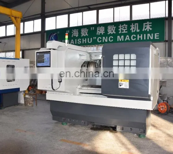 High Efficiency Alloy CNC Wheel Lathe Machine CK6180A photo-2