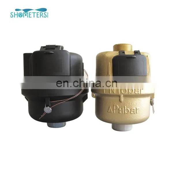 Brass Body Volumetric Liquid Sealed Cold Kent Water Flow Meter photo-4