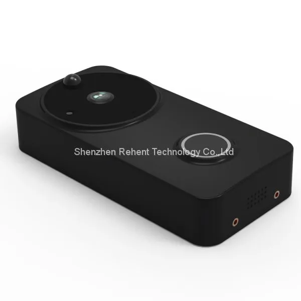 OEM ODM REHENT Tuya Smart Life Wi-Fi Two Way Talking Battery-powered Intercom System Smart Doorbell photo-3