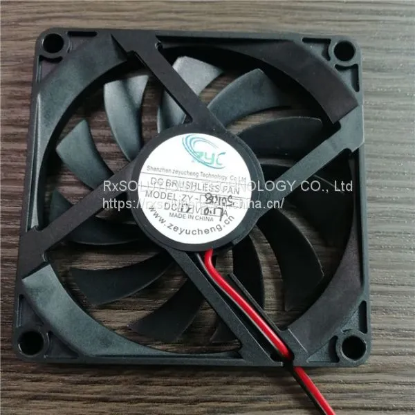 DC 24V 2Pin 8CM 80MM 8010 80x80x10mm Computer Case Cooling Fan photo-2