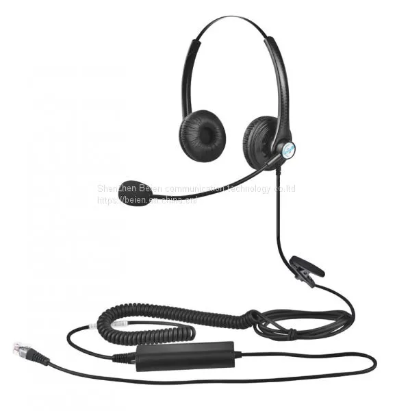 China Beien T11 Telephone Call Center Headset Noise-cancelling Headset Customer Service photo-3