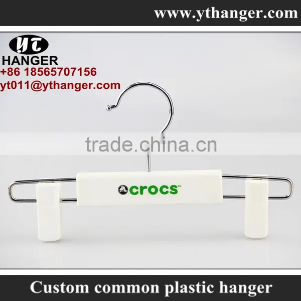 IMY-516 White Plastic Kids Hangers Closet for Pants photo-2
