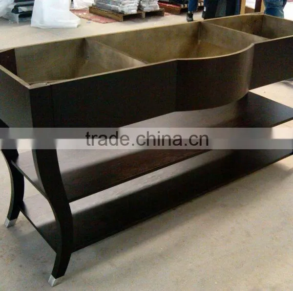 Manufacturer Wholesale Good Prices of Wood Vanity Base photo-6