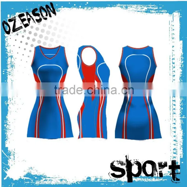 Hot Sale Customized Ladies Netball Dresses for Netball Team Supplier's Choice photo-3