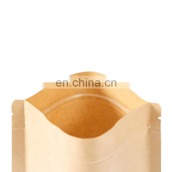 Stand up Pouch White Kraft Paper Bag Laundry Plastic Bag photo-5