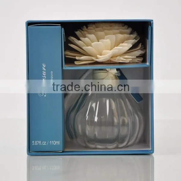100ml Home Fragrance Aroma Sola Flower Diffuser With Glass Bottle SA-0022 photo-3