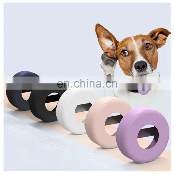 2021 Wholesales High Resiliency Drop Resistant Washable Tracker GPS Soft Silicone Protective Cover Case For Air Tags photo-5