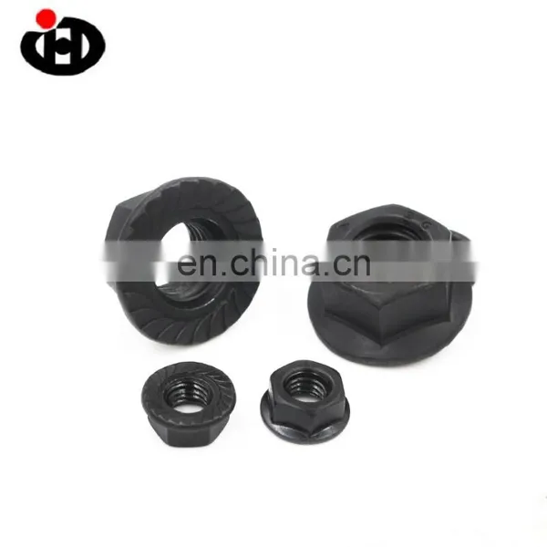 Hot Sale JINGHONG DIN6923 Serrated Black Hex Flange Nut photo-4