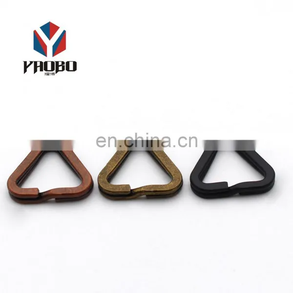 Excellent Keyring Stainless Steel Custom Key Chain Split Shaped Rings For Clothing photo-4