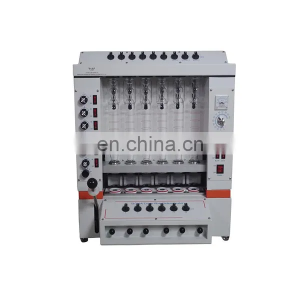 SLQ-6A Soxhlet Extraction Apparatus Crude Fiber Analyzer photo-4