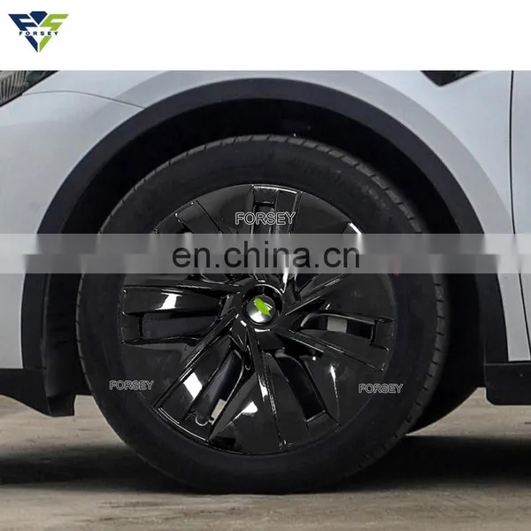 Applicable to T-esla Model Y Hub Cover P Version Wheel Protection Cover Exterior Accessories Modification photo-2