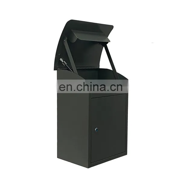 Wall Mount Locking Drop Box Steel Mailbox Anti-theft Design photo-3