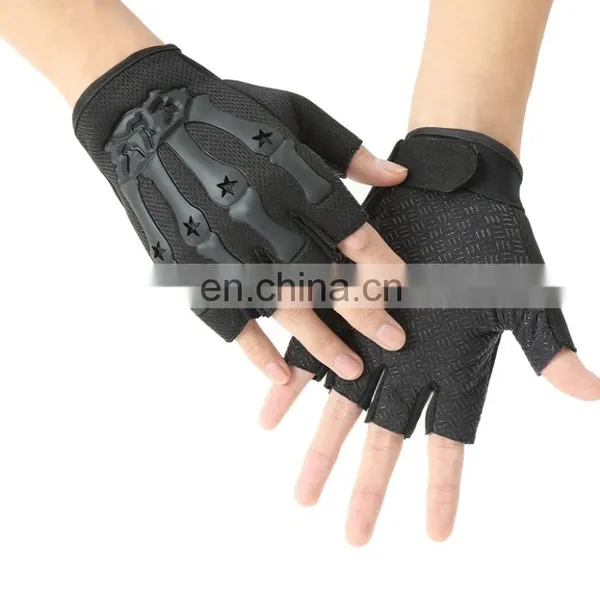 Synthetic Leather Hard Knuckle Protective Outdoor Equipment Tactical Hunting Shooting Gloves photo-2