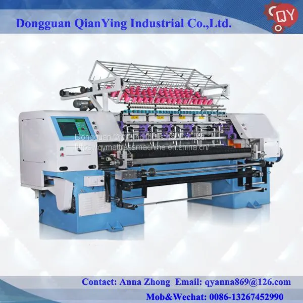 QYCS-96-3-6 Computerized Chain Stitch Multi-needle Quilting Machine photo-5