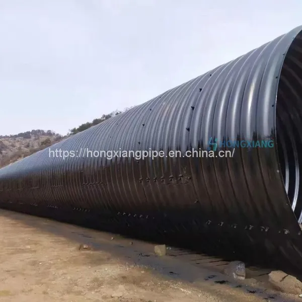 Bridge Culvert Hot Dip Galvanized Steel Pipe Large Diameter photo-3