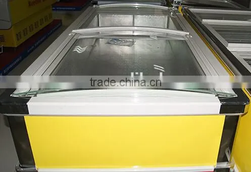 AD-1.8A-2 Sliding Curve Glass Door Seafood Cooler photo-3