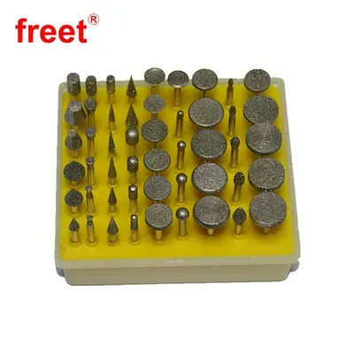 Carving Tools Grinding Engraving Special Grinding Head Electroplating Diamond Bur Sets photo-4