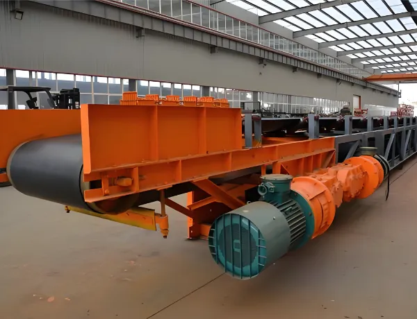 Customized Industrial Fixed Belt Conveyor DSJ100/80/2x125 for Mining, Heavy Duty Industrial Material Handling Equipment photo-3