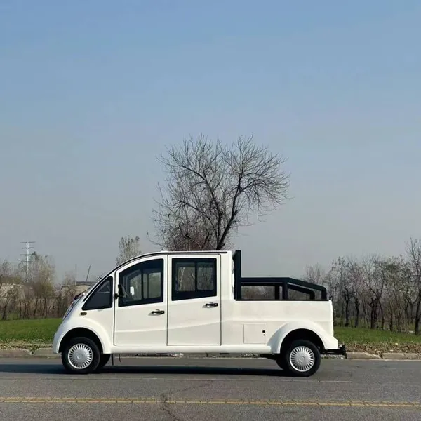 Electric Pickup Patrol Vehicle - Four-seater Pickup Patrol Vehicle With a Cargo Box From Yuyao, Ningbo - Electric Pickup Truck With a Cargo Box photo-5