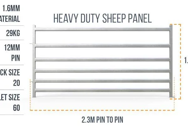 Heavy Duty Livestock Cattle Corral Fence Gate and Horse Round Pen Sheep Panels Farm Fence USA Metal Cattle Panel Fence photo-2