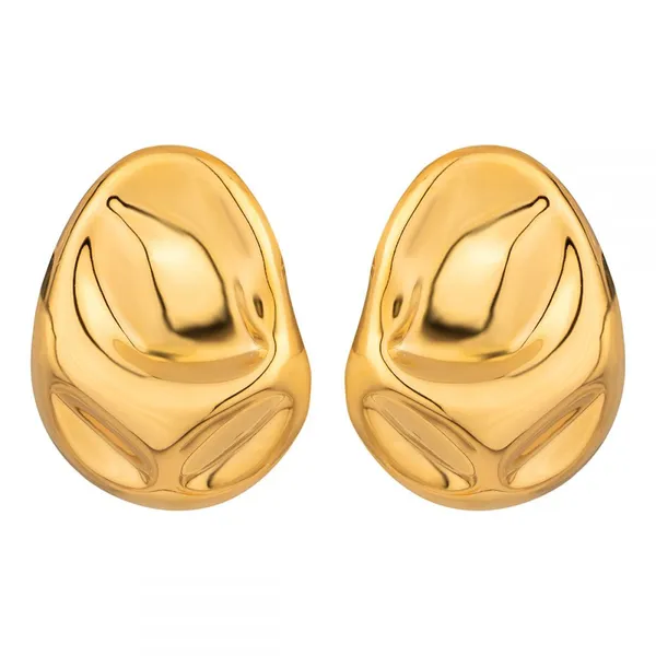 Christmas Tree Heart Stud Earrings in 18K Gold/Silver Plated Stainless Steel photo-5