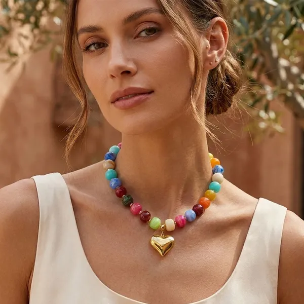 Pendiente personalizado de acero inoxidable 316L – Garantía de 2 años. Collar directo de fábrica para compradores minoristas