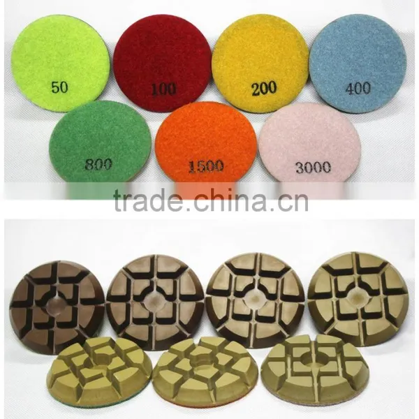 Dry Diamond Polishing Pad for Concrete Floor (resin) High Gloss photo-3