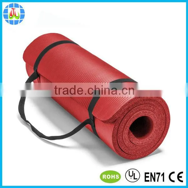 Extra Thick Customized Silk Screen Printed Nbr Yoga Mat 15mm Quality Choice photo-2