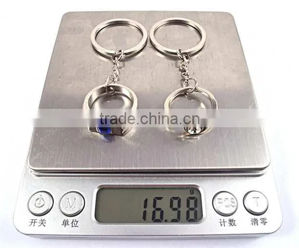 2016 Hot Selling Ring Shape Couple Alloy Keychain photo-6