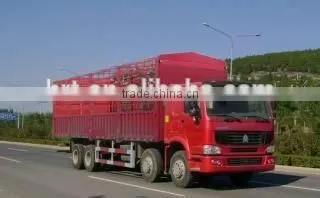 Howo 8*4 Cargo Wagone Lorry Van Truck Eruo 2 Made in China photo-3