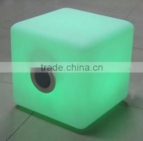 LED Luminaries Cube With Bluetooth Speaker Stereo 4343B photo-5