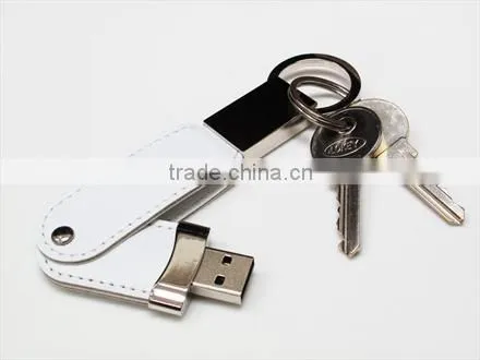Custom Design Leather Usb Keys Logo Printing photo-2