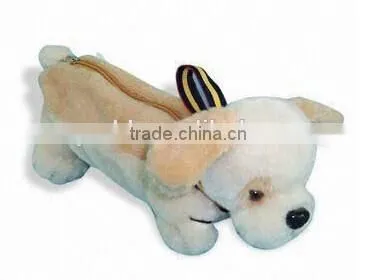 Widely Used Cheap Top Quality New Design Plush Dog Pencil Case/Plush Dog Pencil Case /plush Toy Pencil Case photo-2