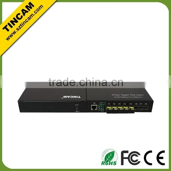 Fiber Optic Media Converter 8 Port Fiber Switch photo-2