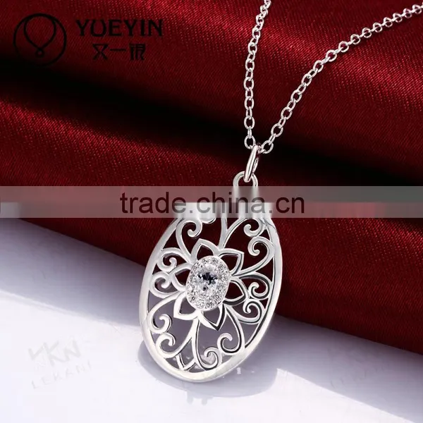 Jewelry Silver Chain Necklace Trendy Women Necklace Jewelry Wholesale Fashion Jewelry photo-4