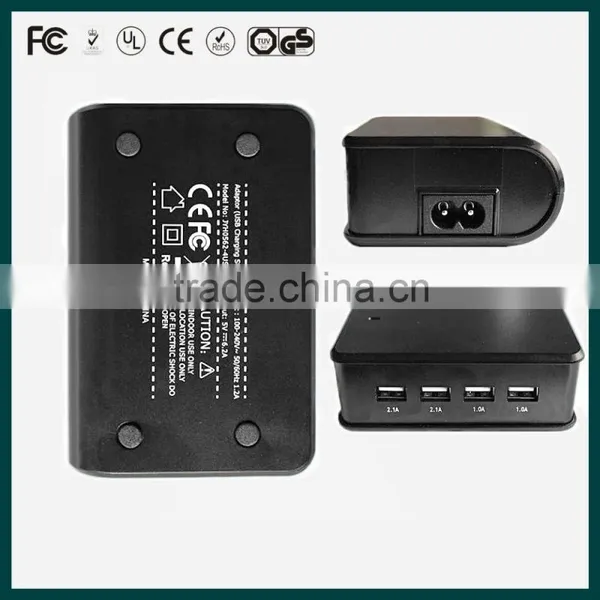4 Ports Usb Desktop Charger With UL FCC CE Certificates photo-4