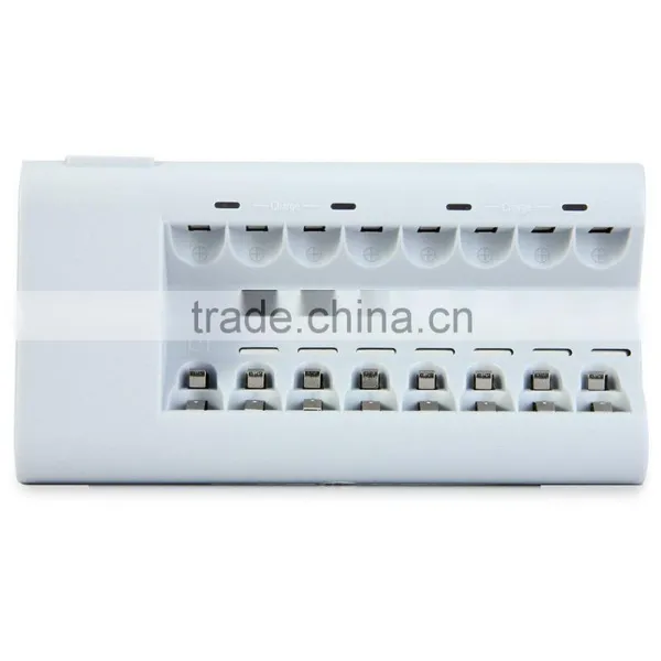 C808W C808 8 Slots Slot Light Indicator Over-current Temperature Battery Charger for AA / AAA NiCd NiMh Batteries Battery photo-4