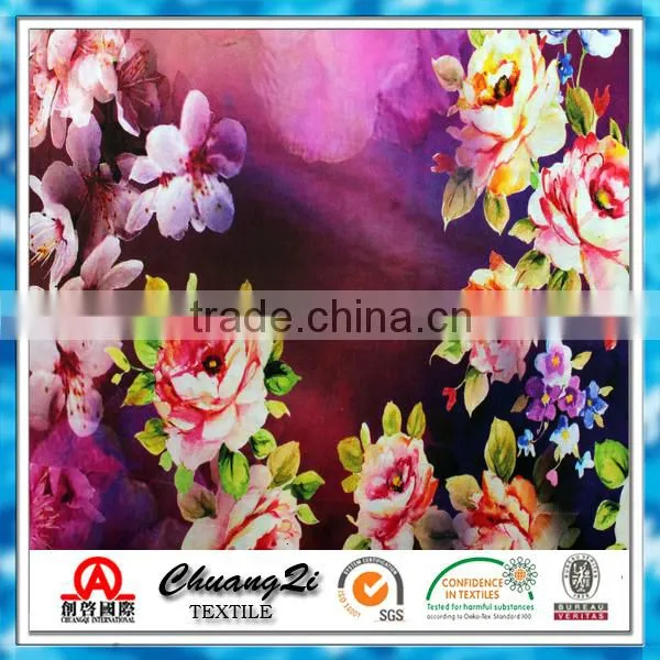 Letter&flower Rayon Aberrant Woven Printing Fabric for Wholesale Quality Choice photo-4